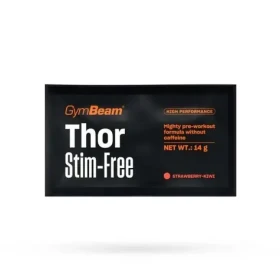 Thor Stim-free - GymBeam (jahoda kivi, 14 g) (75352-1-14g-strawberrykiwi)
