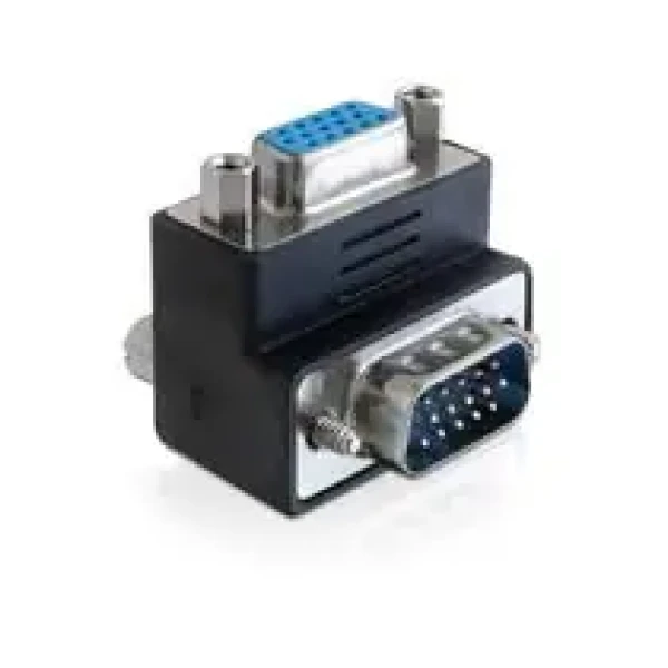 DeLock adaptér VGA samec -gt; samica pravouhlý 270° (65247)