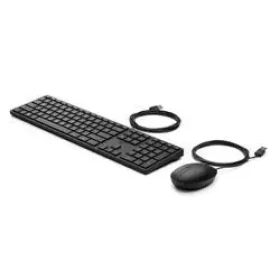 HP Desktop 320MK čierna / Drôtový set klávesnice a myši / USB-A / 1000 dpi / Copilot (9SR36UT#BCM)