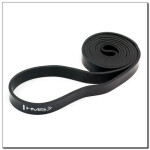 Cvičebné pásy HMS GU05 BLACK 22 x 4,5 x 2080 mm 17-33-022 NEPLATÍ