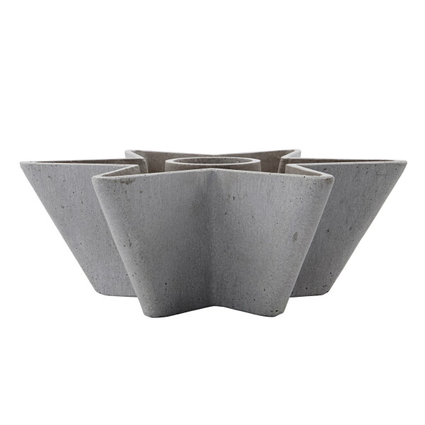 House Doctor Svietnik Mold Star Grey 30,5 cm