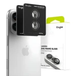 Ringke Camera Frame Protector 2-pack čierna / Ochranné sklo fotoaparátu / Apple iPhone 16, 16 PLUS