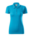 Single J. dámske polo tričko tyrkysové 2XL