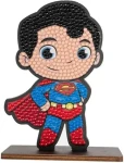 CRYSTAL ART Diamantové maľovanie Superhrdinovia: Superman