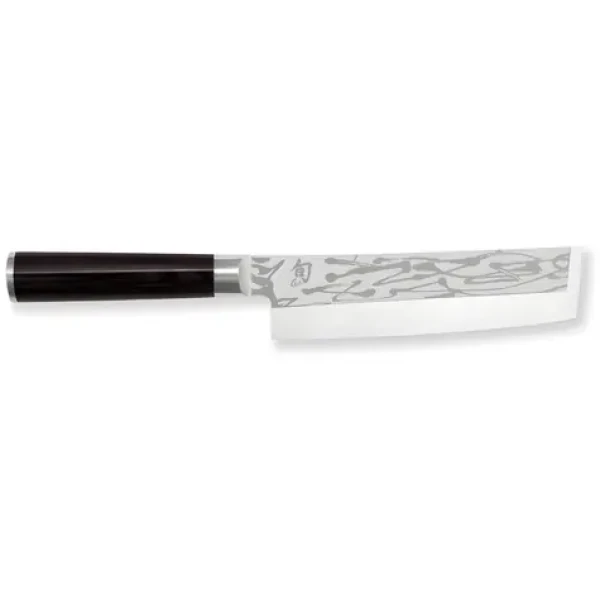 KAI Nôž Usuba Shun Pro Sho 16,5 cm / A (US) 10 oceľ / jednostranný výbrus 45 ° / 60 HRC (VG-2007)
