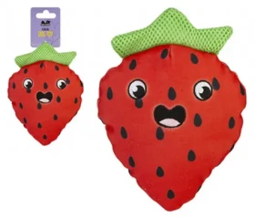 Pet Pro Floating Strawberry Plush Dog Toy / Plávajúce hračka jahoda (10700518)