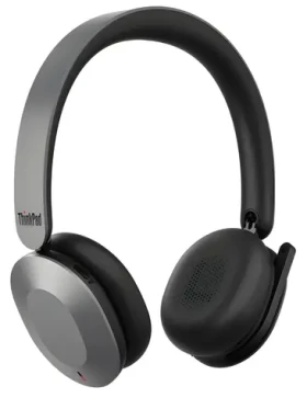 Lenovo DualMode Aura 8550 sivá / Bezdrôtové slúchadlá / BT 5.3 / USB-A / ANC / Microsoft Teams (4XD1V23301)