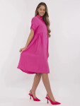Dámske šaty MI SK A2275.09 vo farbe fuchsiovej – FPrice UNI