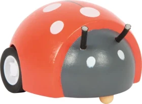 Small Foot Drevené naťahovacie zvieratko Lienka