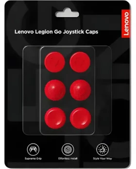 Lenovo Legion Go Joystick Caps Lenovo Red / Čiapočky na joystick / silikón / 6 ks / 3 typy / pre Legion Go (GXH1R61508)