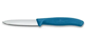 VICTORINOX Swiss Classic Kuchynský nôž 8 cm modrá / špicaté rovné ostrie (6.7602.C1)