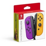 Nintendo Switch Joy-Con Pair fialováamp;oranžová (NSP078)