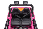 Mamido Mamido Elektrické autíčko Jeep 4Speed 24V | 4x200W ružové