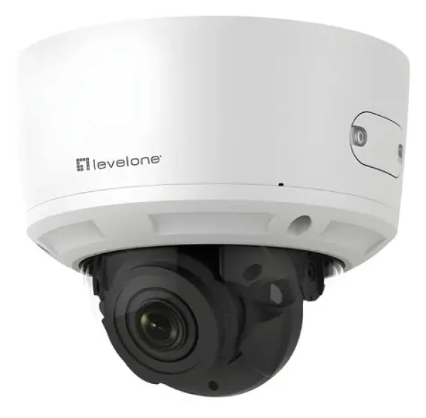 LevelOne FCS-3098 biela / IP kamera / Dome / 8 MP / H.265 / IR 30 m / PoE / IP67 (FCS-3098)