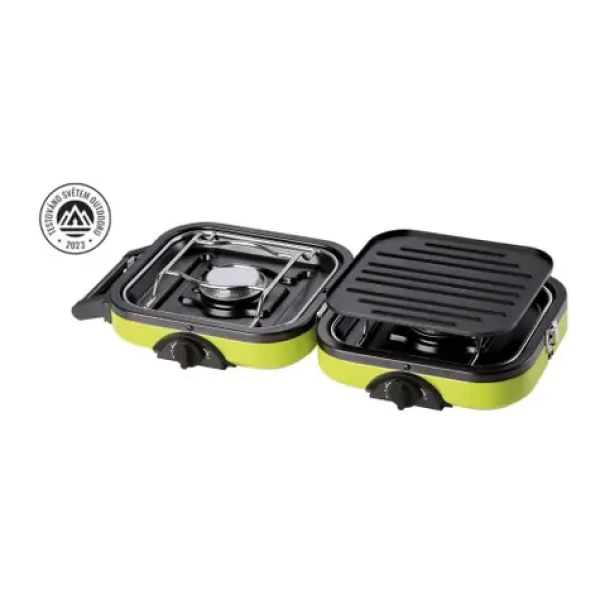 Meva varič Dual Compact UKP22003 propán-butanový s grilom / 2x 2.3 kW (8590584573752)