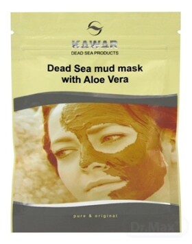 KAWAR Maska bahenná s aloe vera 75 g