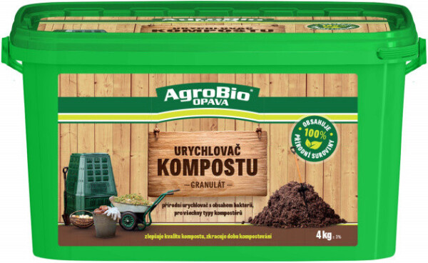 AgroBio Urýchľovač kompostu granulát - 4 kg