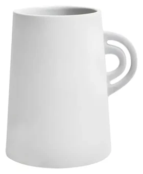 Spirella ORGANIC kelímok na zubné kefky matne biely / keramika