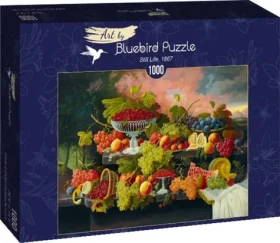 BlueBird Puzzle Zátišie s ovocím a západom slnka