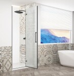 GELCO TRINITY BLACK dvere do niky pravé, 1100 matné sklo, GT1211MR-B GT1211MR-B