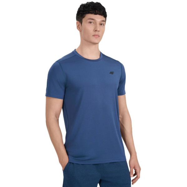 Pánske tričko 4F FNK M1521 denim 4FWAW25TFTSM1521 32S pánske L