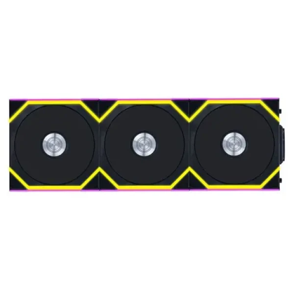 Lian Li UNI FAN SL Wireless 3ks vrátane ovládača čierna / ARGB / Obrátená čepeľ / 120mm / 2000rpm / 31dBA / 64 CFM / 4 pin (12RSL1W3B)