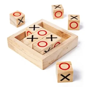 Bigjigs Toys Drevené piškvorky kocky