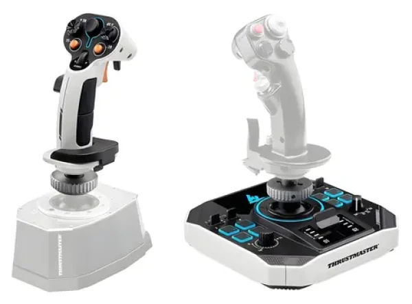 Thrustmaster Sol- R 1 čierna/biela / Joystick / 44 akcií / HEART 16bit / 11 RGB zón / USB-C / PC (2960920)