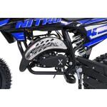 Mamido Detská benzínová motorka RamiGO NITRO 60CC modrá