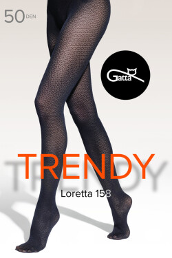 LORETTA - 158 mikrovlákno 50 DEN nero 2-S