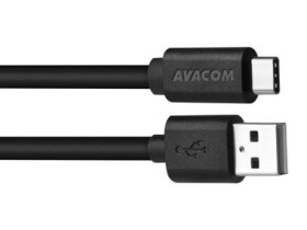 AVACOM Dátový a nabíjací kábel USB - USB Type-C 100cm čierna (DCUS-TPC-P10K)