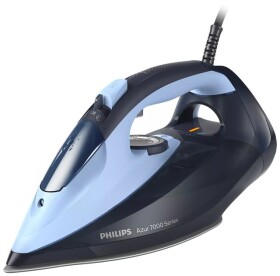 Philips Philips 7000 series DST7041/21, Steam iron, SteamGlide Elite soleprokove, 2 m, 250 g/min, Blue, 50 g/min
