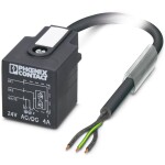 Sensor/Actuator cable SAC-3P-M12MR/3,0-PUR/A-1L-Z 1439366 Phoenix Contact; 1439366