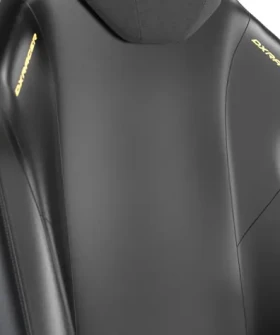 DXRacer MARTIAN XL Herná stolička čierna / 155-190 cm / EPU koža / do 130 kg / elektrické ovládanie