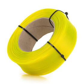 PETG Refill signálna žltá transparent 1 kg Abaflex 1,75 mm
