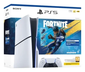Sony PlayStation 5 Slim + Fortnite Blooming Chaos biela / Herná konzola / 1 TB SSD / Blu-ray / 4K 120Hz / Wi-Fi 6 (711719021421)
