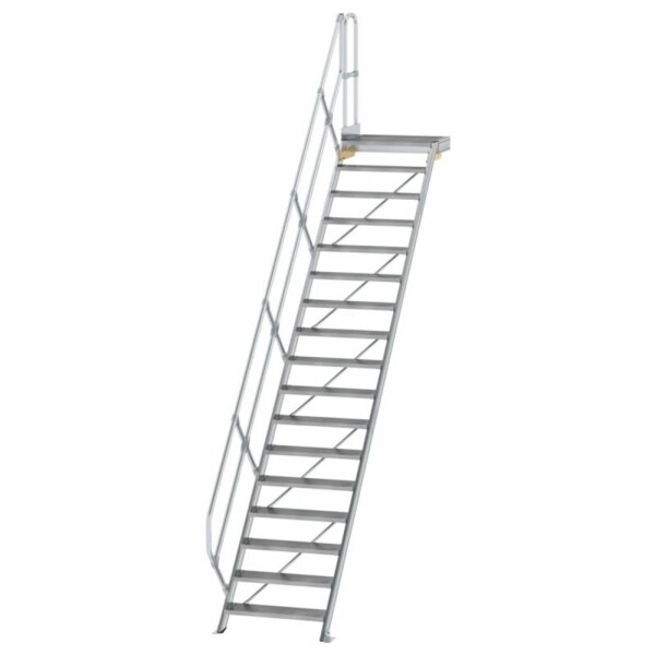 MUNK Günzburger Steigtechnik 600457 hliník, pozinkovaná ocel schodíky; 600457