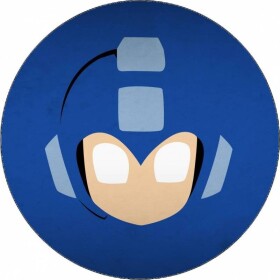 Jedlý papier Mega Man logo 19,5 cm - Pictu Hap - Pictu Hap