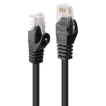Lindy CAT6 U/UTP 1m čierna / Sieťový kábel / RJ-45 (48192)