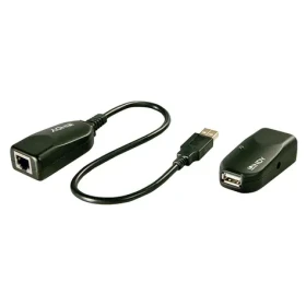 Lindy Classic USB 2.0 Extender / Predlžovač / cez Cat5, Cat5e, Cat6 / dosah 50 m (42693)