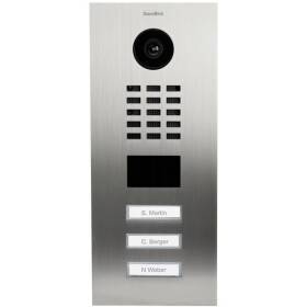 DoorBird D2103V LAN domové IP / video telefón vonkajšia jednotka, nerezová oceľ V2A (brúsená), 423870727; 423870727