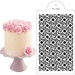Šablóna Labyrint 40x21 cm - Cakesicq - Cakesicq