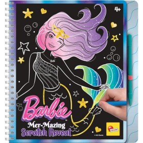 Liscianigioch Barbie Sketch Book Mer-Mazing scratch reveal