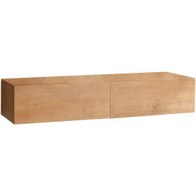 CERANO - Kúpeľňová skrinka pod nástenné umývadlo/doplnková Noira - dub medový - 150x28x43 CER-8050BD7611