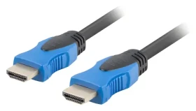 Lanberg HDMI 2.0 čierna / Kábel HDMI na HDMI / 4,5 m / 4K (CA-HDMI-20CU-0045-BK)