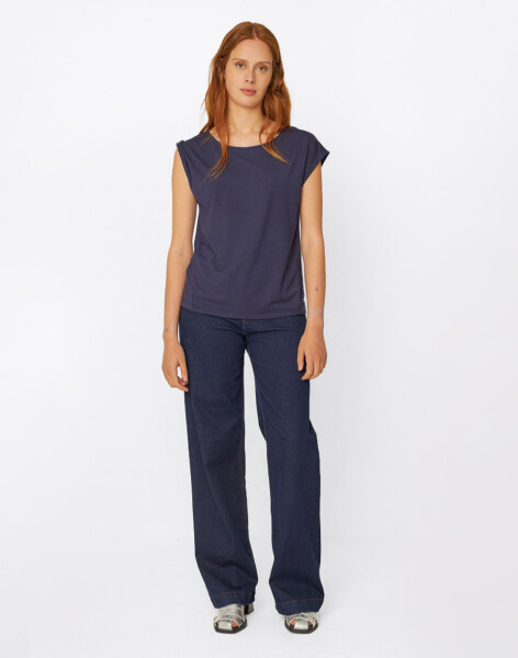 SKFK Zur-4 T-Shirt Navy Violet 40