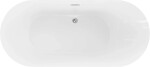MEXEN - ROXY voľne stojaca vaňa 180x85, biela bez krytky prepadu a zátky 51201808500-SS