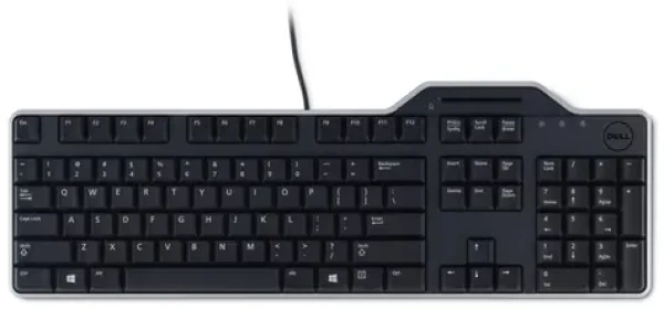 DELL KB-813 DE čierna / Klávesnica / DE / čítačka čipových kariet / USB / 1.8 m (KB813-BK-GER)