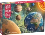 Cherry PAZZI Puzzle Planéta Zem v Galaxii