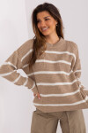 BA SW 8025 jumper.38P tmavo lila jedna velikost